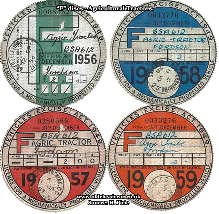 F Discs for tractors